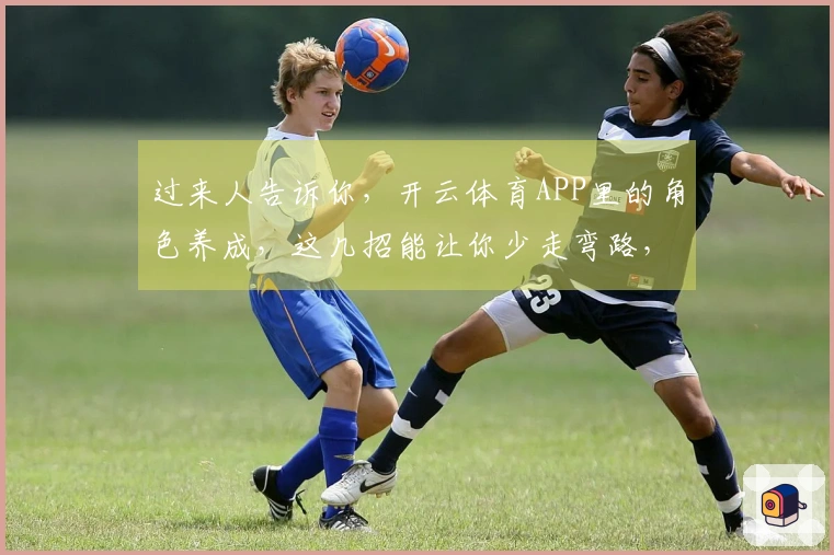 过来人告诉你，开云体育APP里的角色养成，这几招能让你少走弯路，收益翻倍！